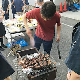 BBQ風景