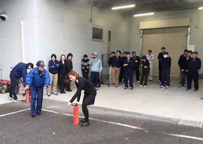 エーアイテック消防訓練