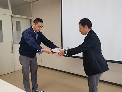 日立Astemo株式会社様から感謝状を頂きました 