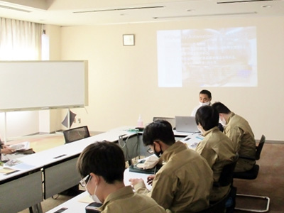 松本工業高校生 企業見学