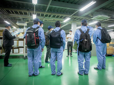 松本工業高校企業見学