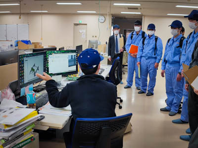 松本工業高校企業見学