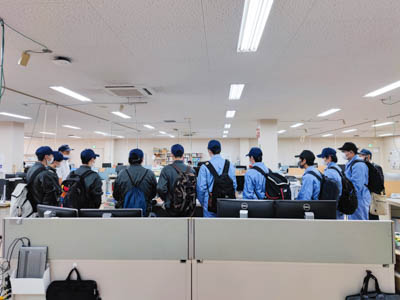 松本工業高校企業見学