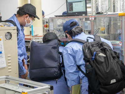 松本工業高校企業見学