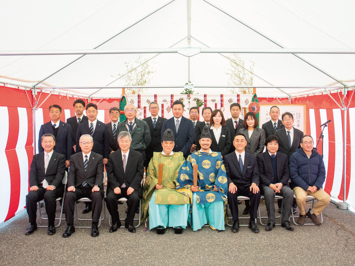 工場増築 地鎮祭