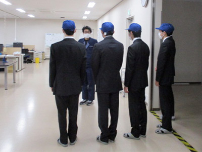 松本工業高校企業見学