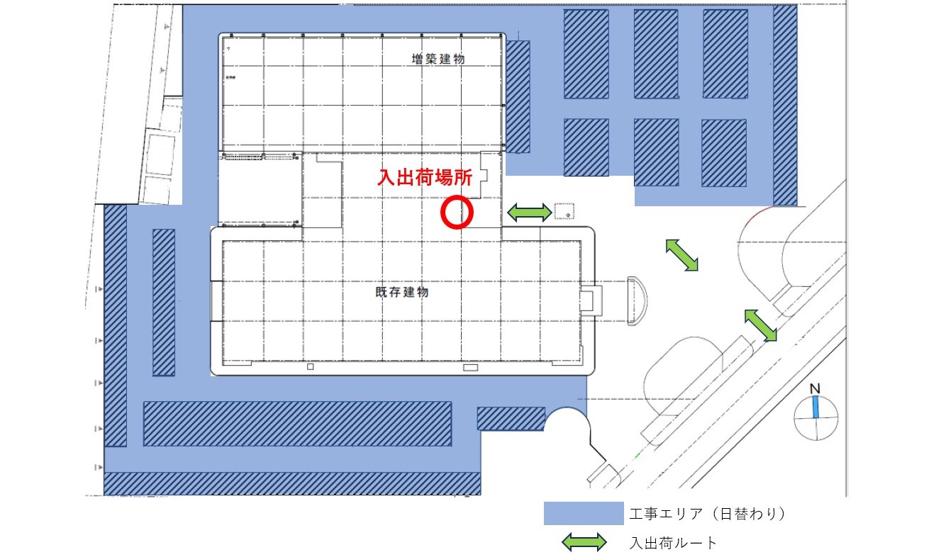 敷地内見取り図