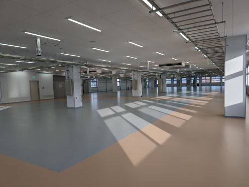 社屋内1