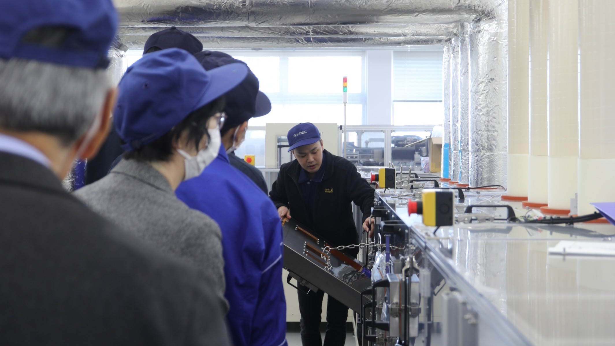 松本工業高校「企業見学会」